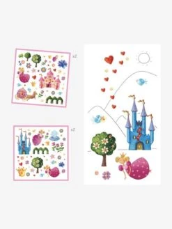 160 Stickers Princesse Marguerite DJECO Multicolore - Djeco -Mon Petit Monde Soldes 160 stickers princesse marguerite djeco 2