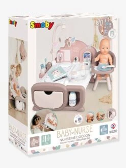 Baby Nurse Nursery Cocoon - SMOBY Multicolore - Smoby -Mon Petit Monde Soldes baby nurse nursery cocoon smoby 4