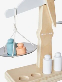 Balance à Poids En Bois FSC® Multicolore - Vertbaudet -Mon Petit Monde Soldes balance a poids en bois fsc 4
