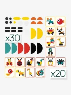 Blocs De Construction Ze Geoanimo DJECO Vert - Djeco -Mon Petit Monde Soldes blocs de construction ze geoanimo djeco 2