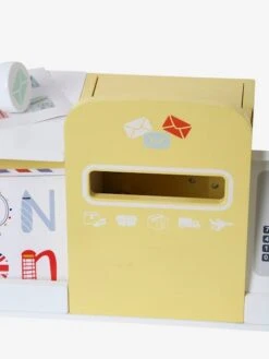 Bureau De Poste En Bois FSC® Blanc - Vertbaudet -Mon Petit Monde Soldes bureau de poste en bois fsc 5