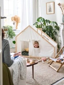 Cabane En Tissu Et Bois FSC® Multicolore - Vertbaudet 9 Cabane En Tissu Et Bois FSC® Multicolore - Vertbaudet -Mon Petit Monde Soldes cabane en tissu et bois fsc 3