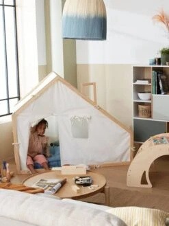 Cabane En Tissu Et Bois FSC® Multicolore - Vertbaudet 11 Cabane En Tissu Et Bois FSC® Multicolore - Vertbaudet -Mon Petit Monde Soldes cabane en tissu et bois fsc 5