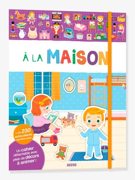 Cahier D'activités Mes Premiers Autocollants - Mes Premiers Autocollants A La Maison AUZOU Multicolore - Auzou 1 Cahier D'activités Mes Premiers Autocollants - Mes Premiers Autocollants A La Maison AUZOU Multicolore - Auzou