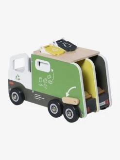 Camion De Tri Sélectif En Bois FSC® Multicolore - Vertbaudet -Mon Petit Monde Soldes camion de tri selectif en bois fsc 4