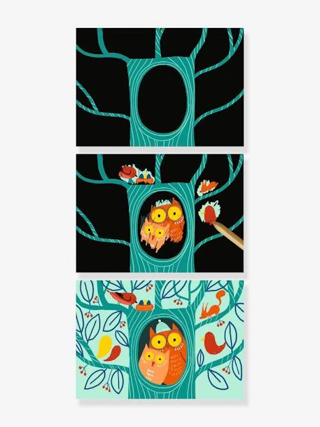 Cartes à Gratter Animaux à Découvrir DJECO Vert - Djeco 2 Cartes à Gratter Animaux à Découvrir DJECO Vert - Djeco – Image 2