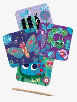 Cartes à Gratter «Toutes Petites Bêtes» DJECO Multicolore - Djeco -Mon Petit Monde Soldes cartes a gratter toutes petites betes djeco 2