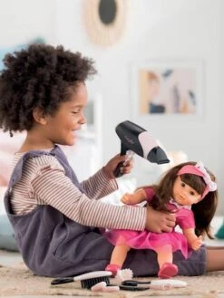 Coffret Coiffure COROLLE Rose - Corolle -Mon Petit Monde Soldes coffret coiffure corolle 2