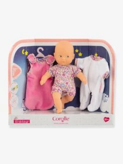 Coffret Mini Câlin Bonne Nuit COROLLE Rose - Corolle -Mon Petit Monde Soldes coffret mini calin bonne nuit corolle 4