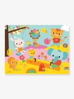 Collage Pour Les Tout Petits Ma Journée DJECO Bleu - Djeco -Mon Petit Monde Soldes collage pour les tout petits ma journee djeco 4