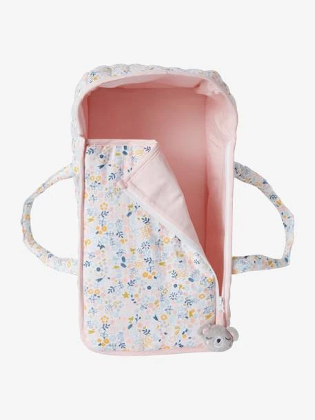 Couffin Poupon En Gaze De Coton Rose - Vertbaudet 3 Couffin Poupon En Gaze De Coton Rose - Vertbaudet – Image 3