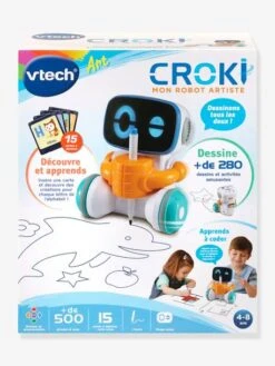 Croki Mon Robot Artiste - VTECH Multicolore - Toutes Les Marques 5 Croki Mon Robot Artiste - VTECH Multicolore - Toutes Les Marques -Mon Petit Monde Soldes croki mon robot artiste vtech 2