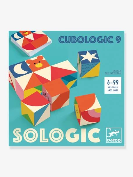Cubologic 9 DJECO Bleu - Djeco 1 Cubologic 9 DJECO Bleu - Djeco
