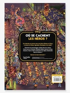 DISNEY CLASSIQUES - Où Se Cachent Tes Héros ? - Cherche Et Trouve - HACHETTE JEUNESSE Blanc - Disney -Mon Petit Monde Soldes disney classiques ou se cachent tes heros cherche et trouve hachette jeunesse 3