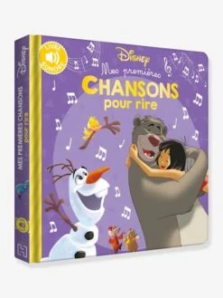 Disney - Livre Sonore Mes Premières Chansons Pour Rire - HACHETTE JEUNESSE Blanc - Hachette