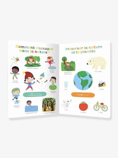 Imagier Ma Nature à Découvrir Et à Toucher AUZOU Blanc - Auzou 3 Imagier Ma Nature à Découvrir Et à Toucher AUZOU Blanc - Auzou – Image 3
