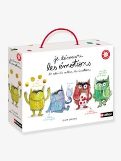 Mon Petit Monde Soldes 12 Je Découvre Les émotions NATHAN Blanc - Nathan