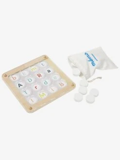 Jeu De Mémo Sur Plateau évolutif En Bois FSC® Blanc - Vertbaudet -Mon Petit Monde Soldes jeu de memo sur plateau evolutif en bois fsc 2