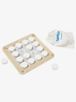 Jeu De Mémo Sur Plateau évolutif En Bois FSC® Blanc - Vertbaudet -Mon Petit Monde Soldes jeu de memo sur plateau evolutif en bois fsc 3