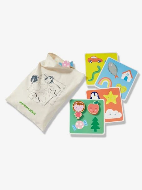 Jeu De Reconnaissance Tactile En Bois FSC® Multicolore - Vertbaudet 2 Jeu De Reconnaissance Tactile En Bois FSC® Multicolore - Vertbaudet – Image 2