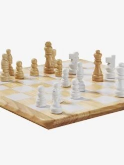 Jeu D'échecs En Bois FSC® Beige - Vertbaudet -Mon Petit Monde Soldes jeu dechecs en bois fsc 3