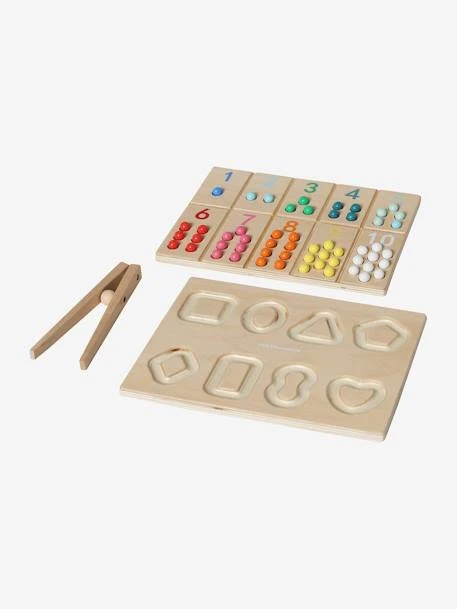 Jeu Tri Des Billes En Bois FSC® Multicolore - Vertbaudet 2 Jeu Tri Des Billes En Bois FSC® Multicolore - Vertbaudet – Image 2