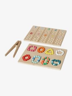 Jeu Tri Des Billes En Bois FSC® Multicolore - Vertbaudet 6 Jeu Tri Des Billes En Bois FSC® Multicolore - Vertbaudet -Mon Petit Monde Soldes jeu tri des billes en bois fsc 2