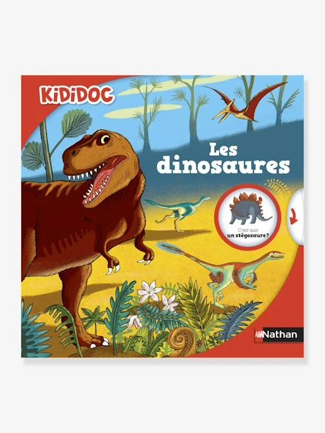 Kididoc - Les Dinosaures - Livre Animé - NATHAN Vert - Nathan 1 Kididoc - Les Dinosaures - Livre Animé - NATHAN Vert - Nathan