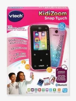 Kidizoom Snap Touch - VTECH Rose - Toutes Les Marques 11 Kidizoom Snap Touch - VTECH Rose - Toutes Les Marques -Mon Petit Monde Soldes kidizoom snap touch vtech 5