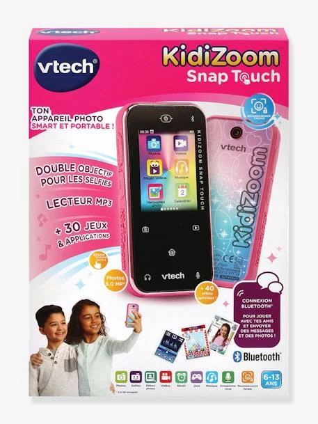 Kidizoom Snap Touch - VTECH Rose - Toutes Les Marques 6 Kidizoom Snap Touch - VTECH Rose - Toutes Les Marques – Image 6
