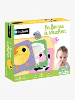 Mon Petit Monde Soldes 8 La Ferme à Toucher NATHAN Multicolore - Nathan