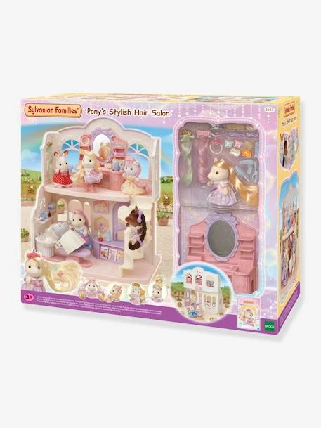 Le Salon De Coiffure Des Poneys - SYLVANIAN FAMILIES Blanc - Sylvanian 1 Le Salon De Coiffure Des Poneys - SYLVANIAN FAMILIES Blanc - Sylvanian