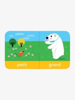 Les Contraires NATHAN Multicolore - Nathan -Mon Petit Monde Soldes les contraires nathan 2