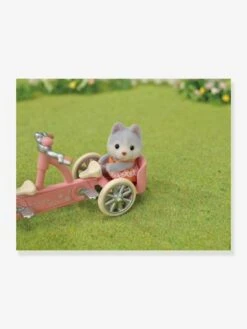 Les Frères Et Sœurs Husky Et Leur Tandem - SYLVANIAN FAMILIES Blanc - Sylvanian -Mon Petit Monde Soldes les freres et soeurs husky et leur tandem sylvanian families 5