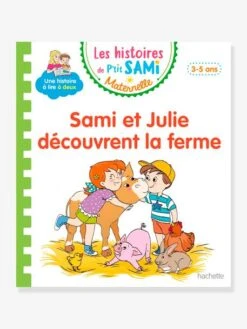 Les Histoires De P'tit Sami Maternelle (3-5 Ans) : Sami Et Julie Découvrent La Ferme - HACHETTE ÉDUCATION Blanc - Hachette
