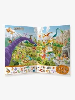 Livre D'activités Cherche Et Trouve Du Loup - A Travers Le Temps - AUZOU Blanc - Auzou -Mon Petit Monde Soldes livre dactivites cherche et trouve du loup a travers le temps auzou 3