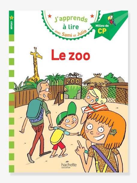 Livre éducatif J’apprends à Lire Avec Sami Et Julie - Le Zoo, Niveau 2 HACHETTE EDUCATION Blanc - Hachette 1 Livre éducatif J’apprends à Lire Avec Sami Et Julie - Le Zoo, Niveau 2 HACHETTE EDUCATION Blanc - Hachette