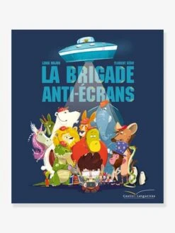 Mon Petit Monde Soldes 35 Livre - La Brigade Anti-écrans - GAUTIER LANGUEREAU Blanc - Hachette