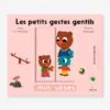 Livre - Les Minousses - Les Petits Gestes Gentils - ÉDITIONS MILAN Blanc - Hachette