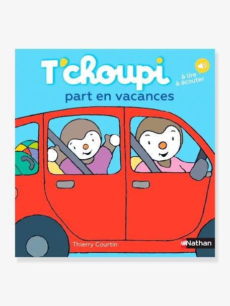 Livre T'choupi Part En Vacances NATHAN Multico - Nathan 1 Livre T'choupi Part En Vacances NATHAN Multico - Nathan