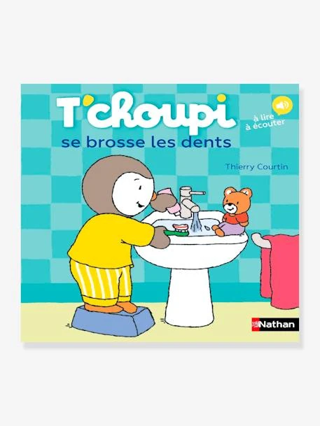 Livre T'choupi Se Brosse Les Dents NATHAN Multico - Nathan 1 Livre T'choupi Se Brosse Les Dents NATHAN Multico - Nathan