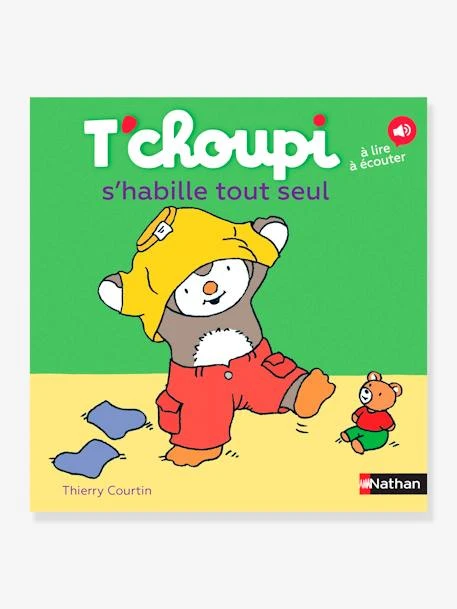 Livre T'choupi S'habille Tout Seul NATHAN Multico - Nathan 1 Livre T'choupi S'habille Tout Seul NATHAN Multico - Nathan