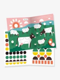 Mes Premières Gommettes Formes - La Ferme - AUZOU Jaune - Auzou -Mon Petit Monde Soldes mes premieres gommettes formes la ferme auzou 2