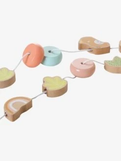 Mes Premières Perles à Enfiler En Bois FSC® Multicolore - Vertbaudet -Mon Petit Monde Soldes mes premieres perles a enfiler en bois fsc 4