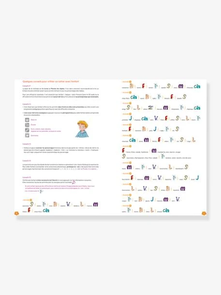 Mon Cahier D'Activités Le Déclic Lecture Les Alphas - RÉCRÉALIRE Bleu Et Orange - Recrealire 4 Mon Cahier D'Activités Le Déclic Lecture Les Alphas - RÉCRÉALIRE Bleu Et Orange - Recrealire – Image 4