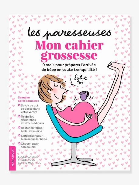 Mon Cahier - Grossesse - Paresseuses MARABOUT Blanc - Hachette 1 Mon Cahier - Grossesse - Paresseuses MARABOUT Blanc - Hachette