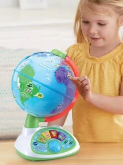 Mon Premier Globe - Lumi Touch - VTECH Multicolore - Toutes Les Marques -Mon Petit Monde Soldes mon premier globe lumi touch vtech 2