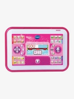 Ordi-tablette Genius XL Color VTECH Rose - Toutes Les Marques -Mon Petit Monde Soldes ordi tablette genius xl color vtech 3