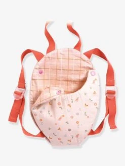 Porte Bébé - DJECO Rose - Djeco 6 Porte Bébé - DJECO Rose - Djeco -Mon Petit Monde Soldes porte bebe djeco 2