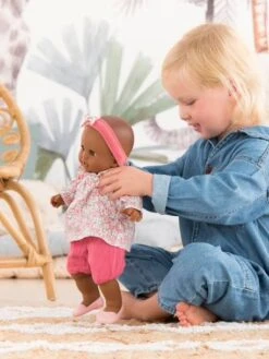Poupée Bébé Lilou 36 Cm COROLLE Rose - Corolle -Mon Petit Monde Soldes poupee bebe lilou 36 cm corolle 2